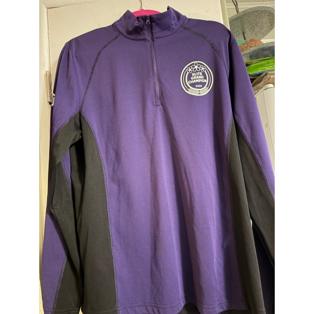 Clique Women Purple Walk to End Alzheimer's 2020 Quarter Zip Pullover MQK00100